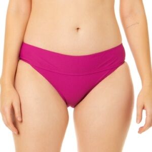 Women's Plus Mid Rise Pique Bikini
Swim Bottom